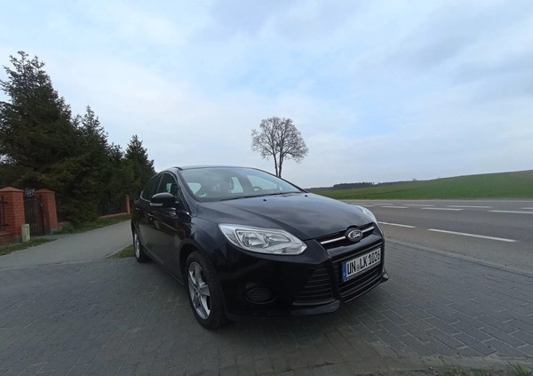 Ford Focus cena 23900 przebieg: 142896, rok produkcji 2013 z Chęciny małe 466